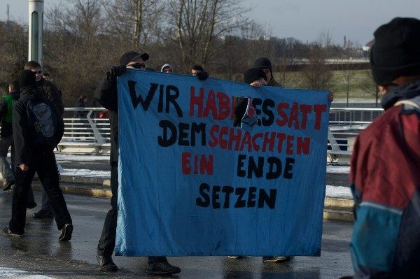Neonazis als Tierrechtler in Berlin am 22.01.2011